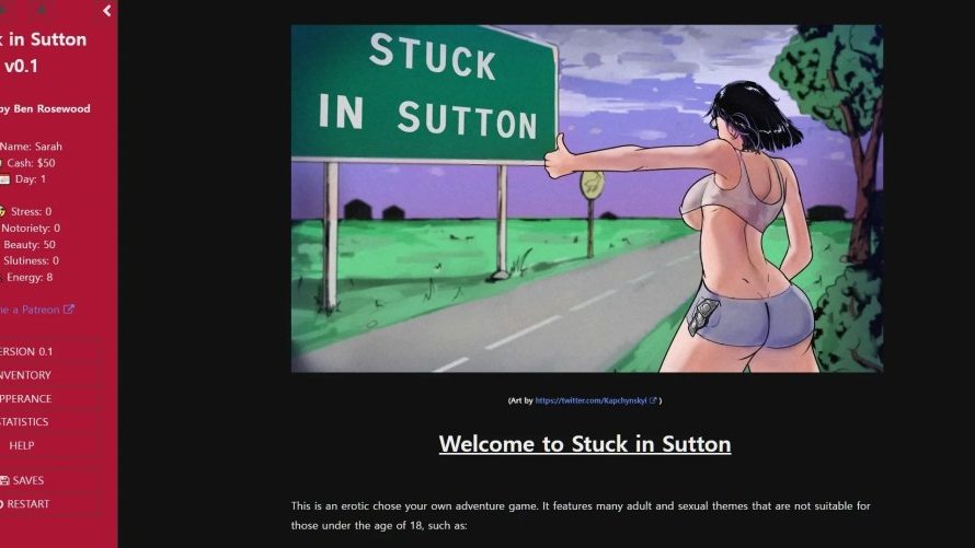 Stuck in Sutton [v0.8] By Ben Rosewood